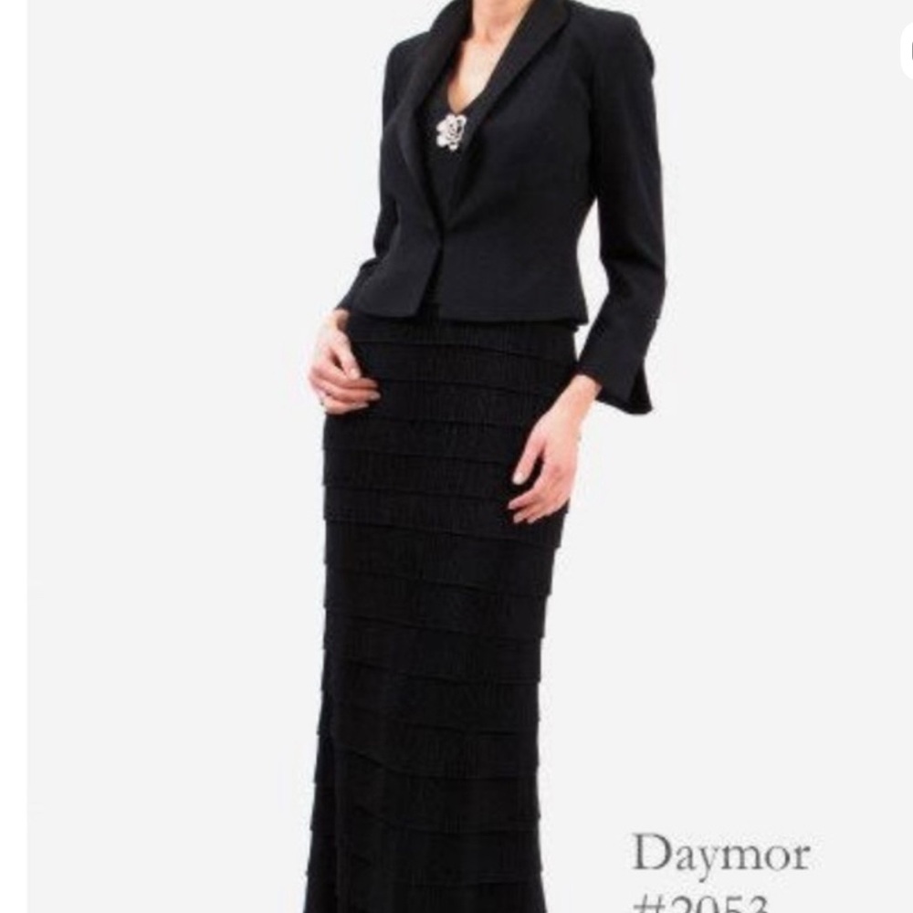 DAYMOR couture gown, long, Size 12,STUNNING!